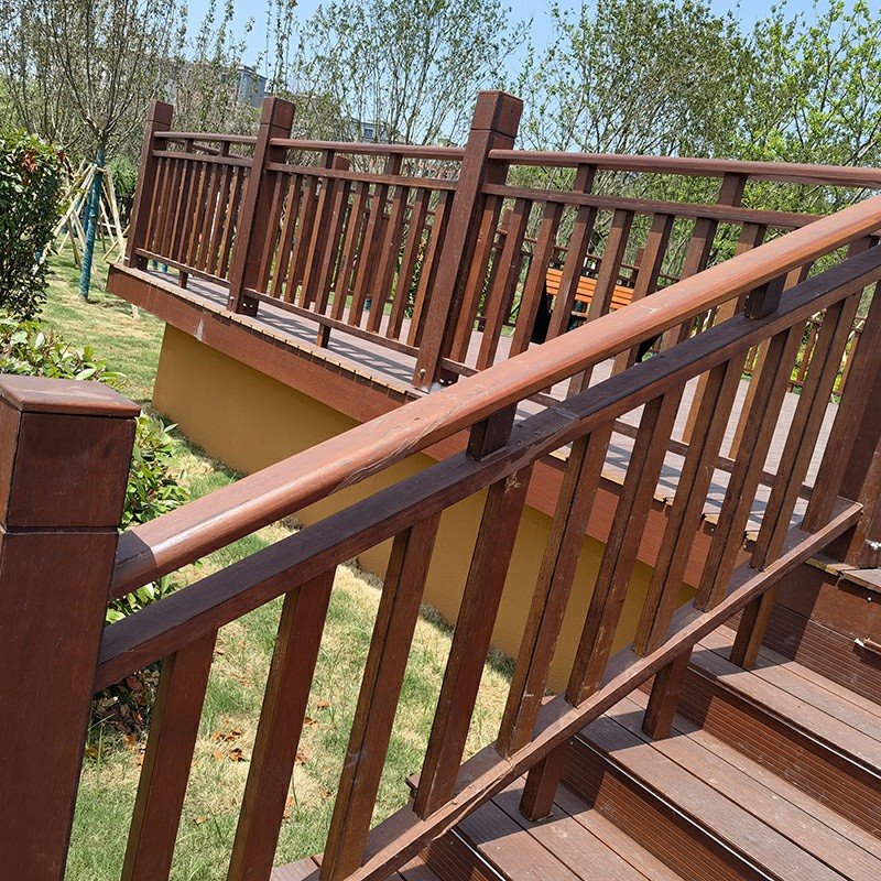 Strand Woven Bamboo Railing high quality